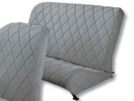 Achterbankbekleding voor de 2cv Charleston Ruit