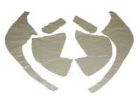 Binnenbekleding Zijkanten 2cv Zonder 3e Zijruit